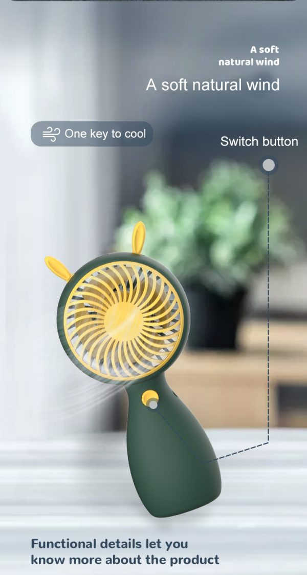 Small Handheld Student Fan